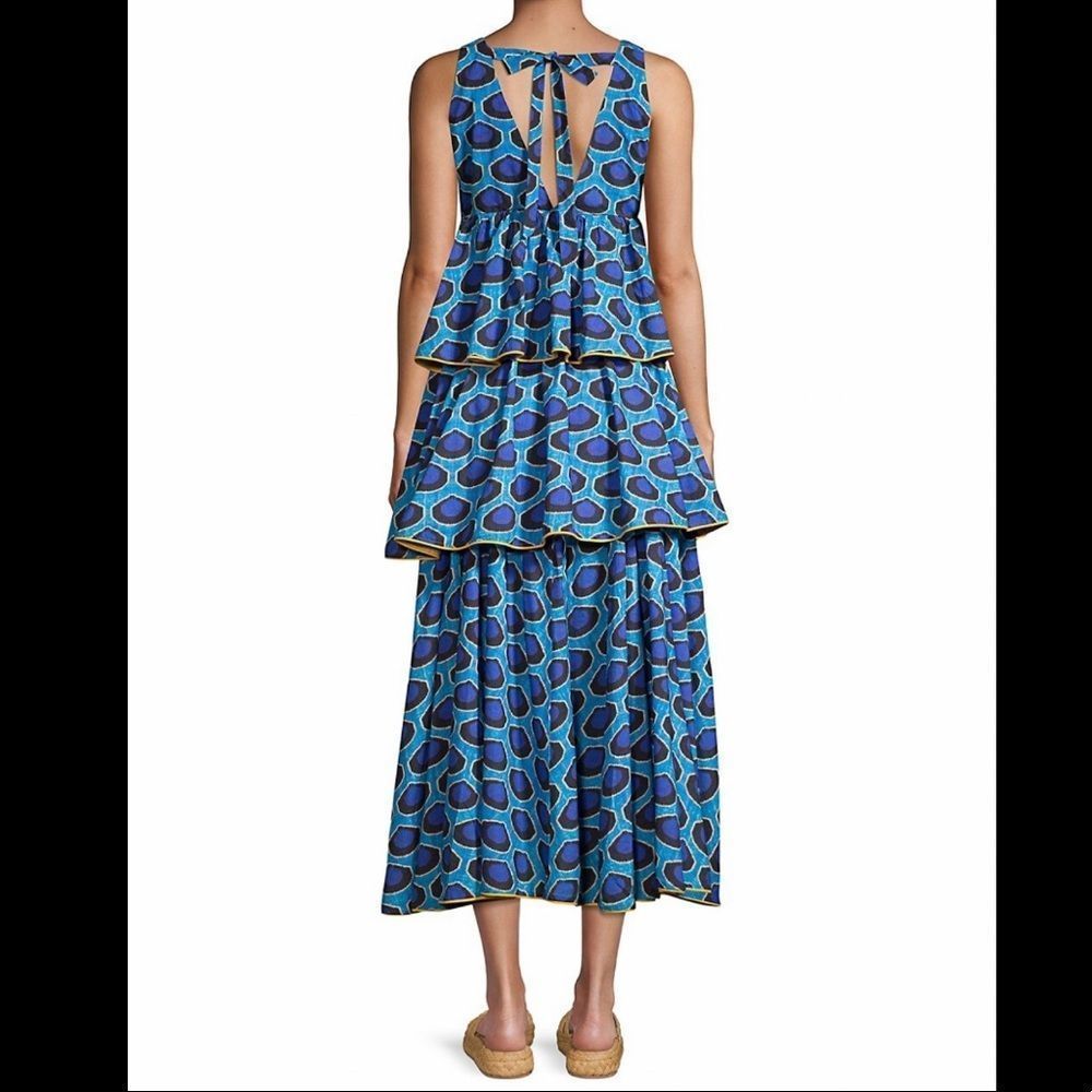 RHODE
Leela Sleeveless Print Tiered Dress - Picture 4 of 9